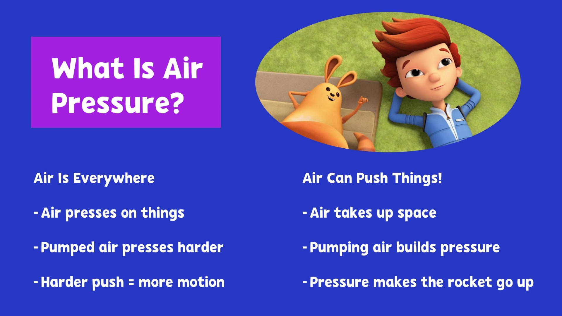 Ready Jet Go! original presentation, slide 8 of 13